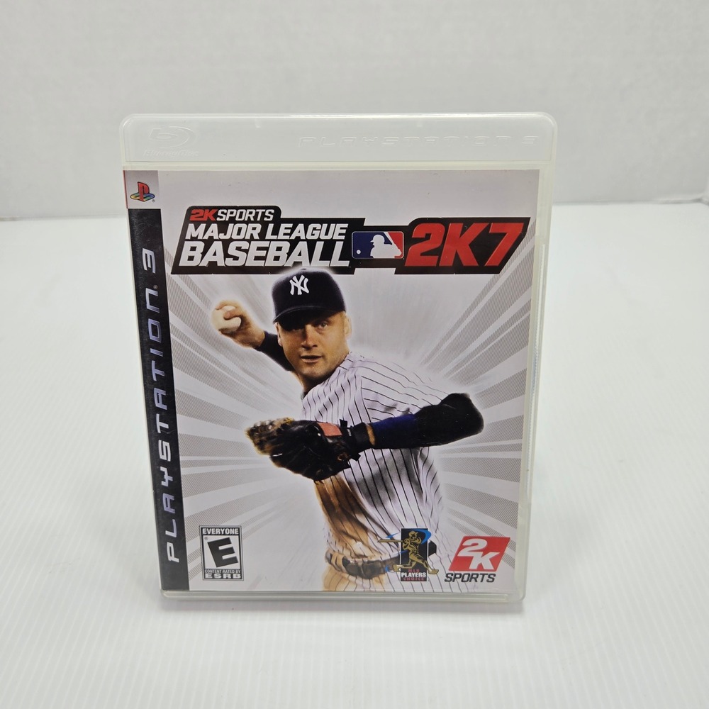 2K Sports Major League Baseball 2K7 PS3 Game Complete Case and Disc